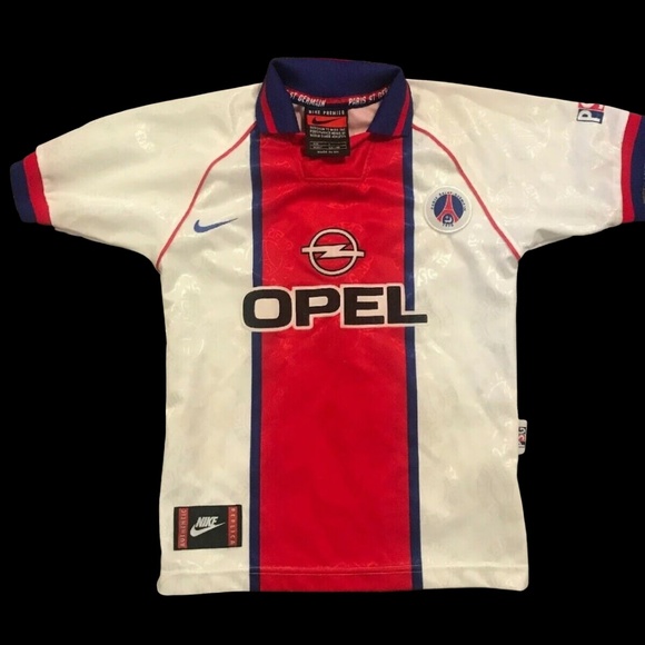 PSG 1996/97 VINTAGE NIKE SMALL JERSEY - Picture 1 of 5